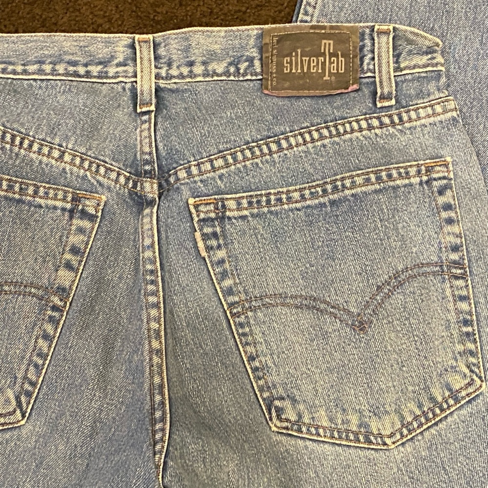 Levi's Light Blue Men's Baggy Silvertab Jeans 34x32
